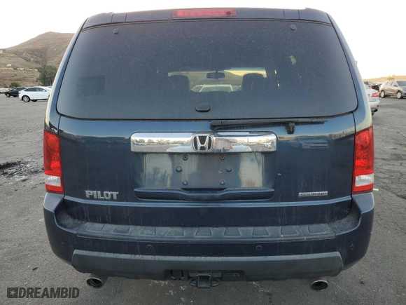 2009 Honda Pilot Touring with VIN 5FNYF38829B004918, listed as a Copart auction lot 81852464 with 0 mi miles and Salvage Title. Bid and sale history available at carsss.com. Image 6.