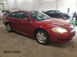 2013 Chevrolet Impala LT with VIN 2G1WB5E35D1152590, listed as a Copart auction lot 52171305 with 96,781 mi miles and Salvage Title. Bid and sale history available at DreamBid. Image 4.