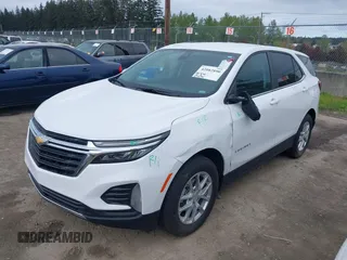 2024 Chevrolet Equinox LT with VIN 3GNAXUEG9RS181173, listed as a IAAI auction lot 42082890 with 27,575 mi miles. Bid and sale history available at carsss.com. Image 17.