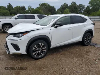 2019 Lexus NX 300 with VIN JTJBARBZ5K2197256, listed as a Copart auction lot 59045375 with 58,084 mi miles and Salvage title. Bid and sale history available at DreamBid. Image 1.