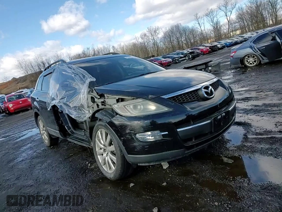 2009 Mazda CX-9 Touring with VIN JM3TB38V090175829, listed as a Copart auction lot 43685705 with 191,225 mi miles and Salvage Title. Bid and sale history available at carsss.com. Image 11.