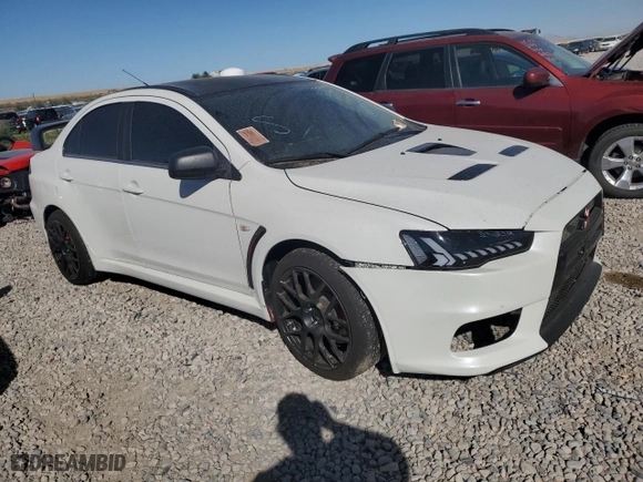 2008 Mitsubishi Lancer Evolution MR with VIN JA3AW56V58U051662, listed as a Copart auction lot 71618004 with 99,501 mi miles and Clean Title. Bid and sale history available at carsss.com. Image 4.