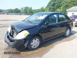 2008 Nissan Versa 1.8 S with VIN 3N1BC11E18L374733, listed as a IAAI auction lot 40022252 with 91,593 mi miles. Bid and sale history available at carsss.com. Image 18.