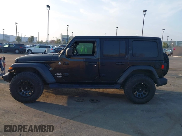 2020 Jeep Wrangler Unlimited Sport S with VIN 1C4HJXDG5LW170579, listed as a IAAI auction lot 41429548 with Not provided miles and . Bid and sale history available at DreamBid. Image 14.