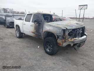 2008 GMC Sierra 1500 Work Truck with VIN 2GTEK13M281239134, listed as a IAAI auction lot 41535863 with 1 mi miles. Bid and sale history available at carsss.com. Image 1.