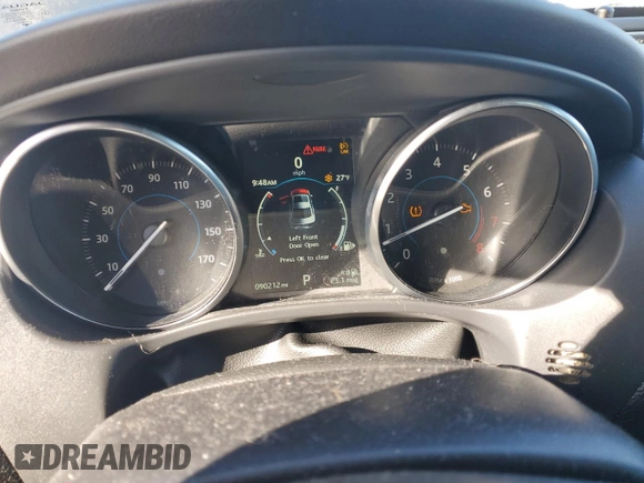 2017 Jaguar XE 35t Premium with VIN SAJAJ4BV6HA961808, listed as a Copart auction lot 44680725 with 90,212 mi miles and Salvage Title. Bid and sale history available at carsss.com. Image 9.