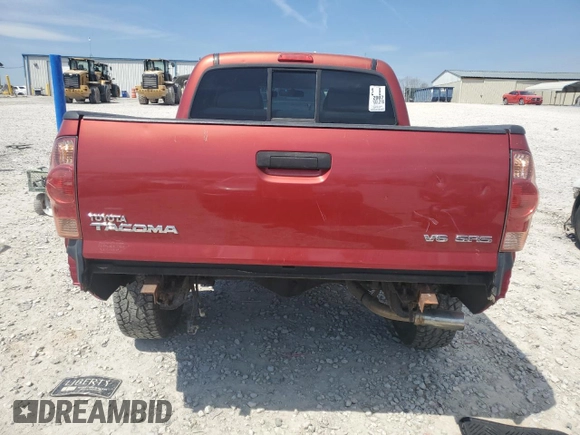 2007 Toyota Tacoma with VIN 5TELU42N27Z338480, listed as a Copart auction lot 51059175 with 133,216 mi miles and Clean Title. Bid and sale history available at DreamBid. Image 6.