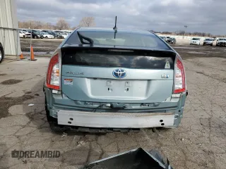 2013 Toyota Prius One with VIN JTDKN3DU1D1685537, listed as a Copart auction lot 50068485 with 141,759 mi miles and Non Repairable. Bid and sale history available at carsss.com. Image 6.
