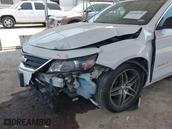 2015 Chevrolet Impala LS with VIN 2G11Z5SL3F9218018, listed as a IAAI auction lot 42330218 with 165,313 mi miles and . Bid and sale history available at DreamBid. Image 6.