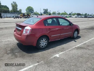 2012 Nissan Sentra S with VIN 3N1AB6AP2CL673833, listed as a Copart auction lot 59723315 with 127,073 mi miles and Salvage title. Bid and sale history available at DreamBid. Image 3.