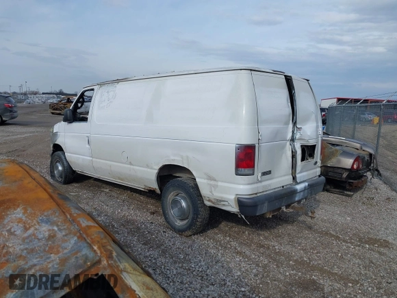 2005 Ford Econoline Cargo with VIN 1FTNE24L55HA37593, listed as a IAAI auction lot 41448776 with Not Provided miles. Bid and sale history available at carsss.com. Image 3.