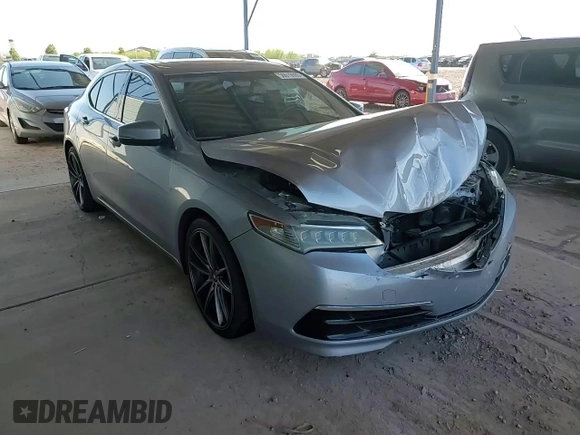 2016 Acura TLX with VIN 19UUB1F3XGA007109, listed as a Copart auction lot 50019095 with 83,741 mi miles and Salvage Title. Bid and sale history available at carsss.com. Image 10.
