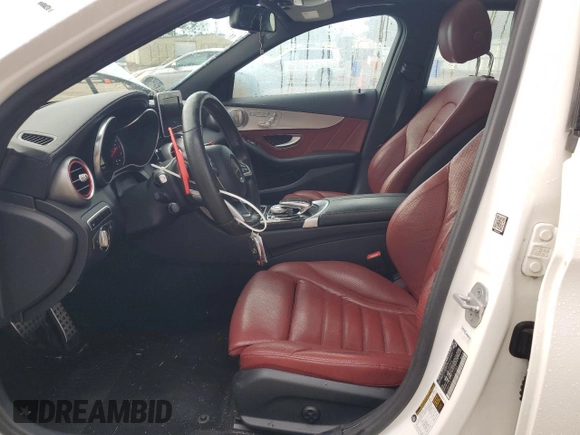 2015 Mercedes-Benz C 300 with VIN 55SWF4JB7FU093589, listed as a Copart auction lot 49947575 with 132,200 mi miles and Salvage Title. Bid and sale history available at DreamBid. Image 7.