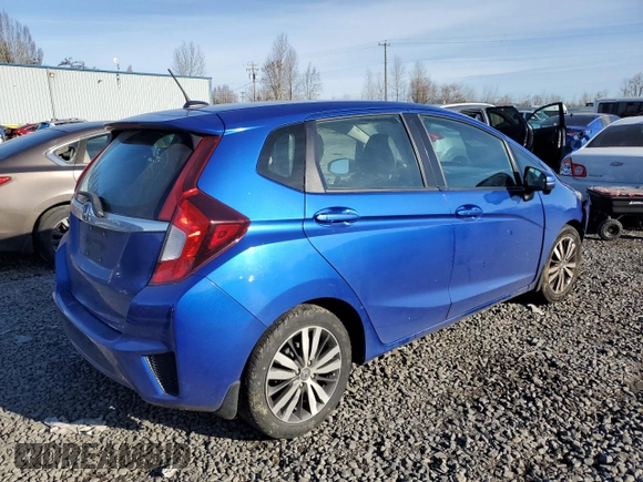 2016 Honda Fit EX-L with VIN 3HGGK5H93GM705635, listed as a Copart auction lot 41713125 with 105,730 mi miles and Salvage title. Bid and sale history available at DreamBid. Image 3.