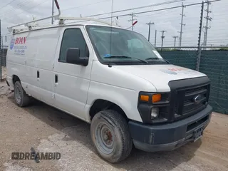 2011 Ford Econoline Cargo Commercial with VIN 1FTNE1EWXBDA35683, listed as a IAAI auction lot 42643212 with 137,031 mi miles and . Bid and sale history available at DreamBid. Image 1.