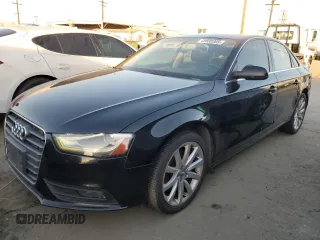 2013 Audi A4 Premium with VIN WAUAFAFL8DN048278, listed as a Copart auction lot 42039305 with 120,454 mi miles and Clean Title. Bid and sale history available at carsss.com. Image 1.