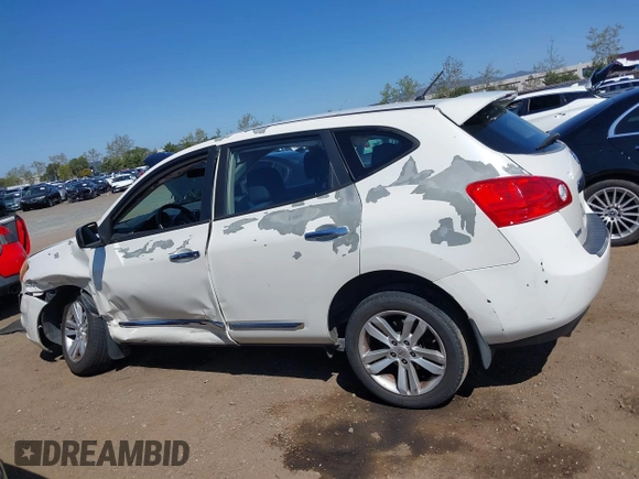 2013 Nissan Rogue S with VIN JN8AS5MT5DW526857, listed as a IAAI auction lot 41848098 with 157,480 mi miles and . Bid and sale history available at DreamBid. Image 14.