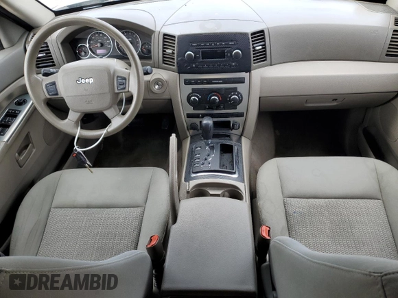 2007 Jeep Grand Cherokee Laredo with VIN 1J8GR48K37C610414, listed as a Copart auction lot 47038515 with 126,408 mi miles and Clean Title. Bid and sale history available at carsss.com. Image 8.