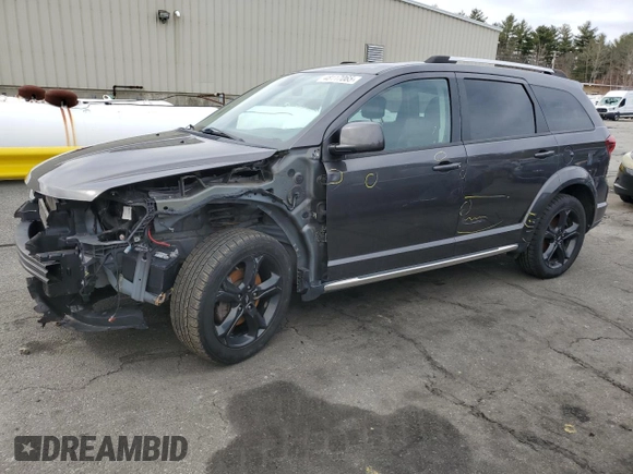 2018 Dodge Journey Crossroad with VIN 3C4PDDGG1JT422084, listed as a Copart auction lot 48117065 with 84,118 mi miles and Salvage Title. Bid and sale history available at DreamBid. Image 1.