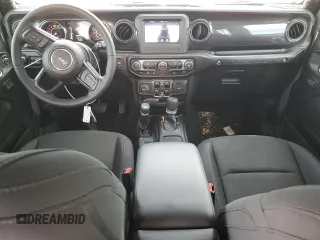 2022 Jeep Wrangler Unlimited Sport S with VIN 1C4HJXDN7NW168561, listed as a Copart auction lot 86703124 with 11,222 mi miles and Salvage Title. Bid and sale history available at carsss.com. Image 8.