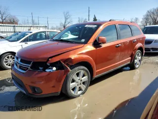 2014 Dodge Journey Limited with VIN 3C4PDDDG4ET106057, listed as a Copart auction lot 48787635 with 133,359 mi miles and Clean Title. Bid and sale history available at carsss.com. Image 1.
