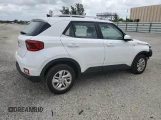 2020 Hyundai Venue SEL with VIN KMHRC8A31LU033023, listed as a Copart auction lot 51805345 with 50,974 mi miles and Salvage Title. Bid and sale history available at DreamBid. Image 3.