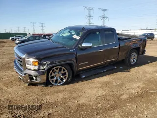 2014 GMC Sierra 1500 SLT with VIN 1GTV2VEC3EZ347180, listed as a Copart auction lot 54520125 with 143,518 mi miles and Salvage title. Bid and sale history available at DreamBid. Image 1.
