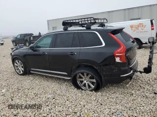 2017 Volvo XC90 Inscription with VIN YV4A22PL6H1149705, listed as a Copart auction lot 42707005 with 0 mi miles and Salvage Title. Bid and sale history available at carsss.com. Image 2.