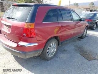 2007 Chrysler Pacifica Touring with VIN 2A8GM68X67R303199, listed as a IAAI auction lot 41813555 with 161,495 mi miles. Bid and sale history available at carsss.com. Image 4.
