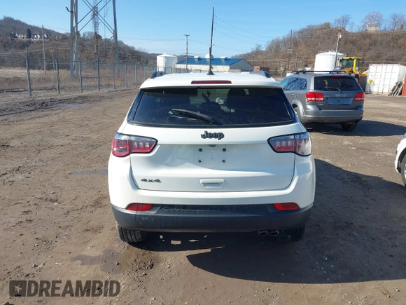 2021 Jeep Compass 80th Anniversary with VIN 3C4NJDEB5MT584554, listed as a IAAI auction lot 41705784 with 56,213 mi miles and . Bid and sale history available at DreamBid. Image 17.