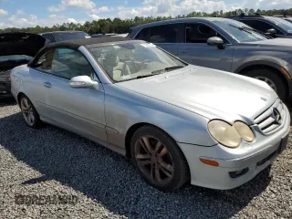 2007 Mercedes-Benz CLK 350 with VIN WDBTK56F97T078087, listed as a Copart auction lot 73850774 with Not Provided miles and Salvage Title. Bid and sale history available at carsss.com. Image 4.