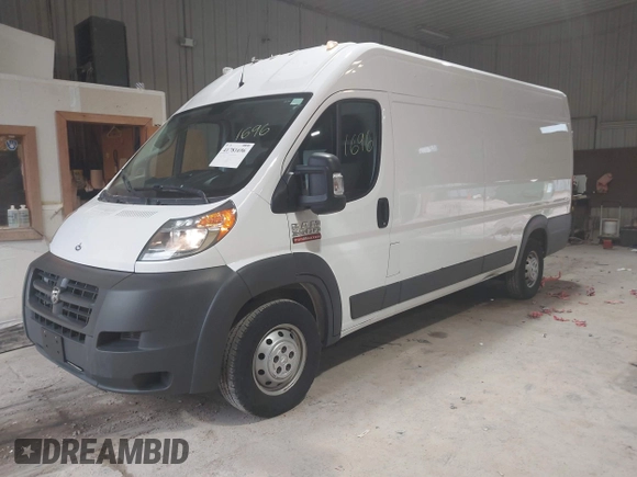 2018 Ram ProMaster Cargo with VIN 3C6URVJG7JE137890, listed as a IAAI auction lot 41781696 with 86,060 mi miles. Bid and sale history available at carsss.com. Image 2.