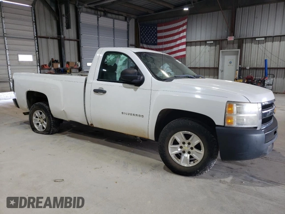 2011 Chevrolet Silverado 1500 Work Truck with VIN 1GCNCPEX7BZ377578, listed as a Copart auction lot 50426815 with Not Provided miles and Non Repairable. Bid and sale history available at DreamBid. Image 4.