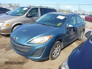 2010 Mazda 3 i Touring with VIN JM1BL1SG3A1260310, listed as a IAAI auction lot 42046200 with 193,646 mi miles and . Bid and sale history available at carsss.com. Image 17.