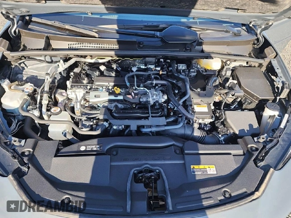 2024 Toyota Prius LE with VIN JTDADABU6R3012177, listed as a Copart auction lot 62894455 with 5,993 mi miles and Salvage title. Bid and sale history available at DreamBid. Image 12.