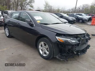 2022 Chevrolet Malibu LS with VIN 1G1ZB5ST2NF204673, listed as a IAAI auction lot 41912887 with 43,235 mi miles and . Bid and sale history available at DreamBid. Image 1.
