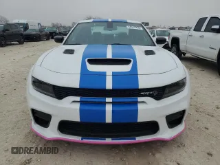 2023 Dodge Charger SRT Hellcat Widebody Jailbreak with VIN 2C3CDXL92PH681356, listed as a Copart auction lot 44570255 with 921 mi miles and Clean Title. Bid and sale history available at carsss.com. Image 5.