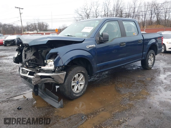2019 Ford F-150 XL with VIN 1FTEW1EB3KFB10433, listed as a IAAI auction lot 41520139 with 104,405 mi miles and . Bid and sale history available at DreamBid. Image 17.