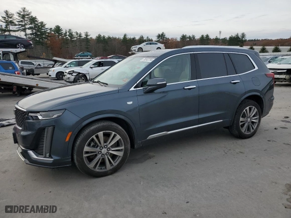 2021 Cadillac XT6 Premium Luxury with VIN 1GYKPDRS4MZ115499, listed as a Copart auction lot 78342794 with 65,992 mi miles and Salvage Title. Bid and sale history available at carsss.com. Image 1.