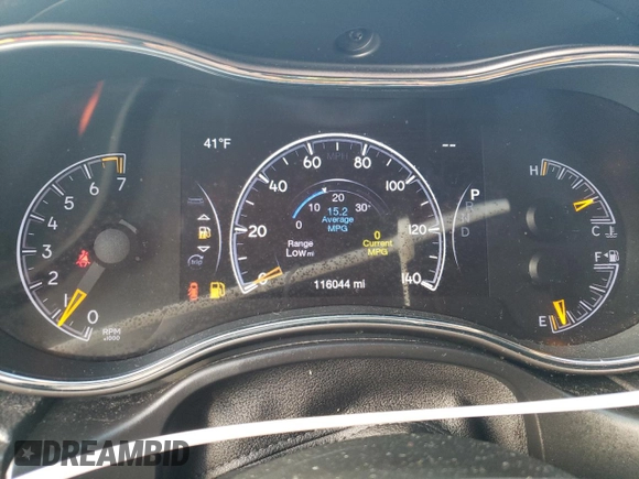2018 Jeep Grand Cherokee Laredo E with VIN 1C4RJFAG9JC437188, listed as a Copart auction lot 42756475 with 116,044 mi miles and Salvage Title. Bid and sale history available at carsss.com. Image 9.