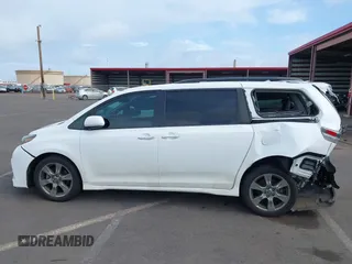 2019 Toyota Sienna SE with VIN 5TDXZ3DC0KS990321, listed as a IAAI auction lot 42281891 with 63,029 mi miles and . Bid and sale history available at DreamBid. Image 15.