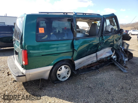 2000 GMC Safari Passenger with VIN 1GKDM19W3YB513055, listed as a Copart auction lot 50328945 with 0 mi miles and Salvage Title. Bid and sale history available at carsss.com. Image 3.