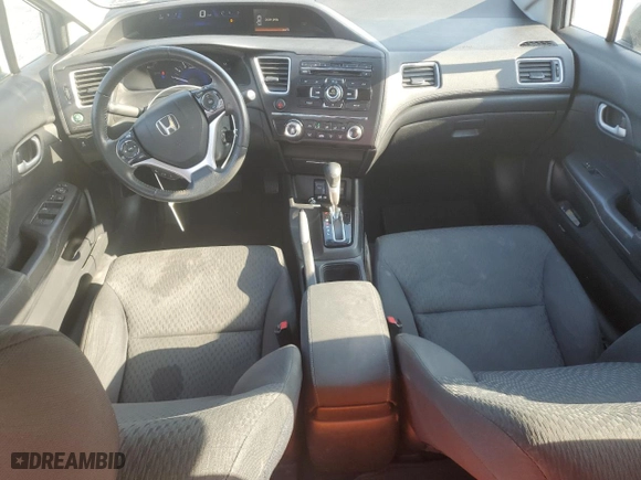 2015 Honda Civic Sedan LX with VIN 2HGFB2F56FH546522, listed as a Copart auction lot 52400725 with 190,765 mi miles and Clean Title. Bid and sale history available at carsss.com. Image 8.