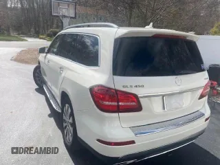 2017 Mercedes-Benz GLS 450 z VIN 4JGDF6EEXHA992401, wystawiony jako Copart lot #66009465 z przebiegiem 107 035 mil mil oraz Czysty tytuł • Clean title. Historia ofert i sprzedaży dostępna na DreamBid. Obrazek 3.