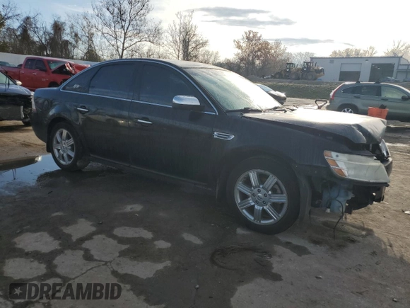 2008 Ford Taurus Limited with VIN 1FAHP25W38G181594, listed as a Copart auction lot 79701014 with 129,968 mi miles and Salvage Title. Bid and sale history available at carsss.com. Image 4.