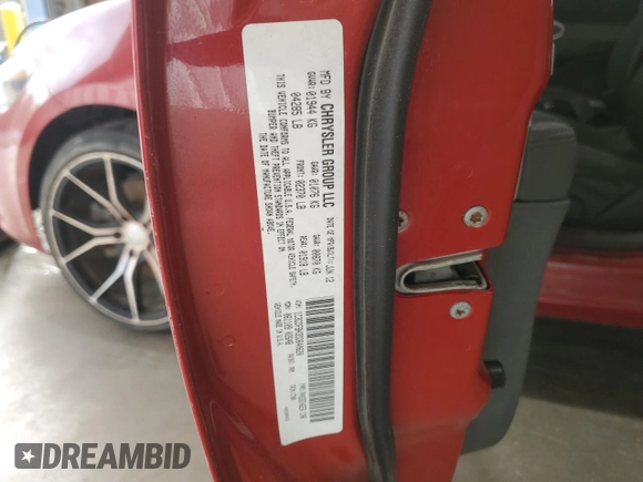 2013 Dodge Dart Rallye with VIN 1C3CDFBH3DD640620, listed as a Copart auction lot 49788815 with 93,087 mi miles and Clean Title. Bid and sale history available at carsss.com. Image 12.