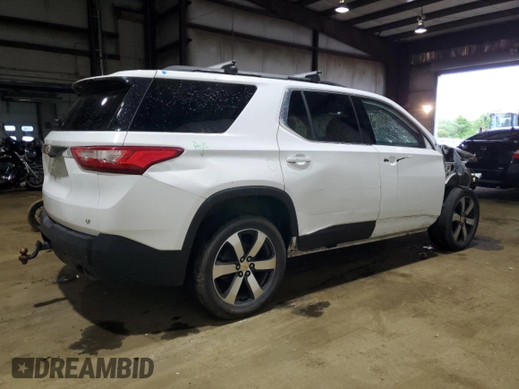 2020 Chevrolet Traverse LT with VIN 1GNEVHKW9LJ236935, listed as a Copart auction lot 56395265 with 102,336 mi miles and Salvage title. Bid and sale history available at DreamBid. Image 3.