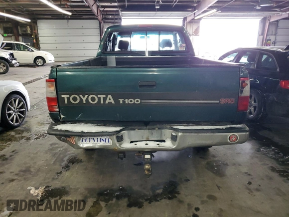 1997 Toyota T100 SR5 with VIN JT4UN24D4V0041363, listed as a Copart auction lot 45896305 with 338,486 mi miles and Salvage Title. Bid and sale history available at DreamBid. Image 6.