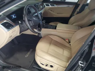 2018 Genesis G80 3.8L with VIN KMHGN4JEXJU232208, listed as a Copart auction lot 68684034 with 86,183 mi miles and Salvage Title. Bid and sale history available at carsss.com. Image 7.
