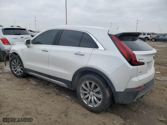 2020 Cadillac XT4 AWD Premium Luxury with VIN 1GYFZDR49LF089527, listed as a Copart auction lot 43846805 with 55,408 mi miles and Non Repairable. Bid and sale history available at carsss.com. Image 2.